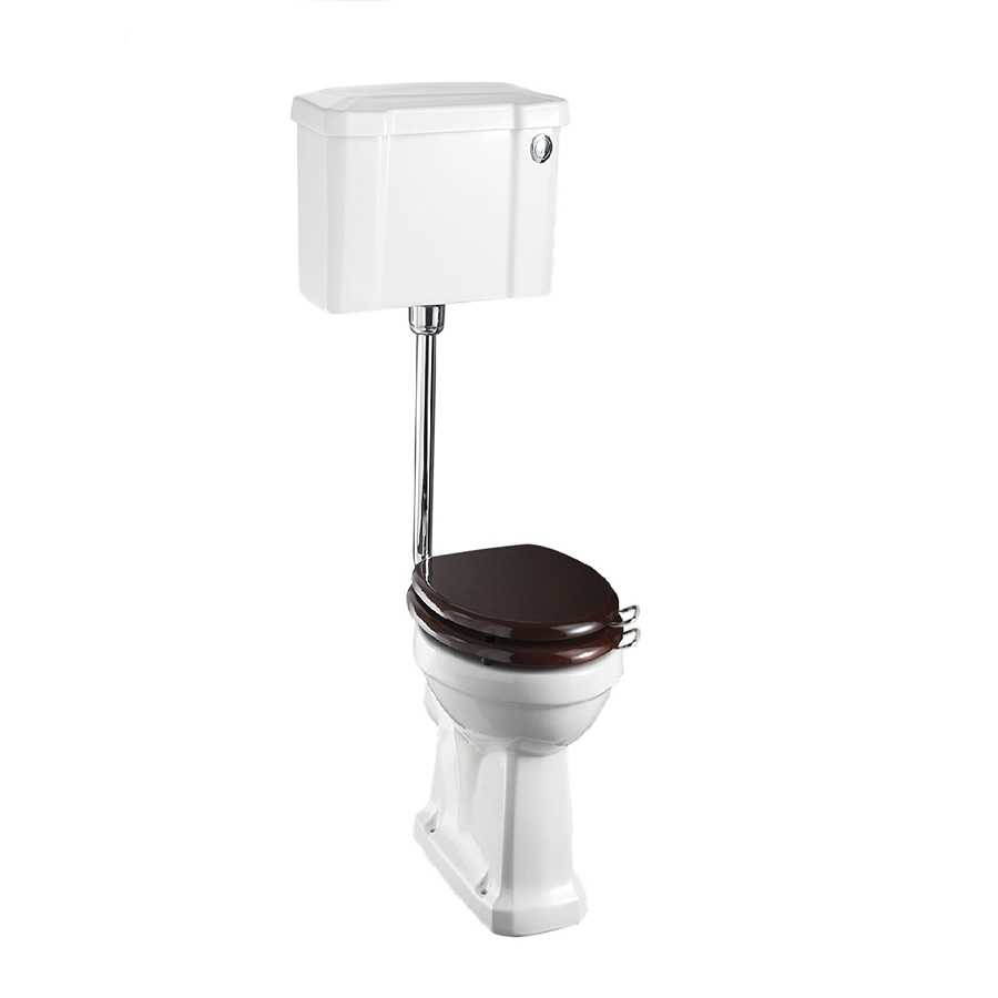 Standard low level WC with 520 front push button cistern